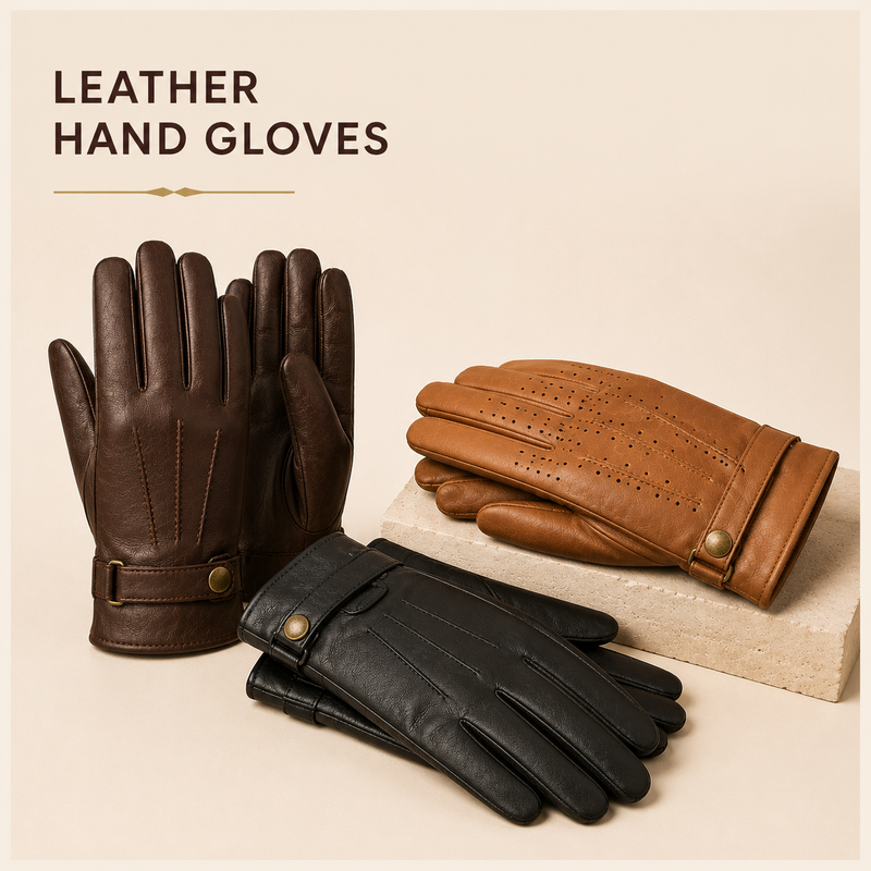 Leather Hand Gloves